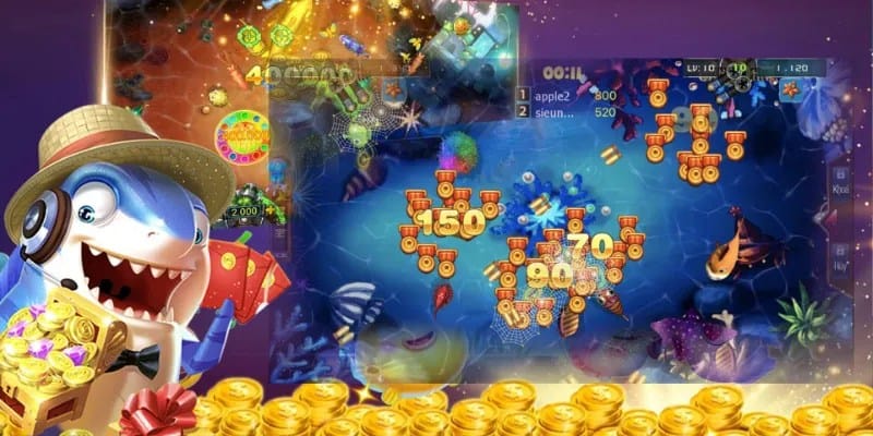 Đại Thánh Bắn Cá - Phiêu Lưu Long Cung, Săn Thưởng Khủng 2 Những mục tiêu trong game bắn cá vô cùng đa dạng